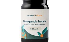 Ašvaganda kapsle - extrakt s 10% withanolides