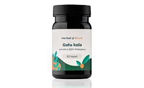 Gotu kola kapsle - extrakt s 20% triterpenu