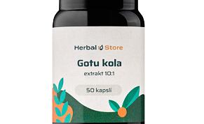 Gotu kola kapsle - extrakt z byliny 10:1